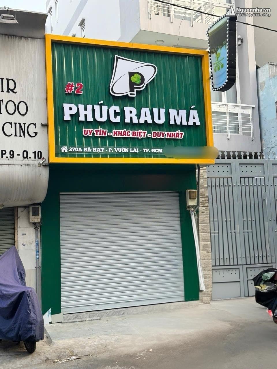 Nhanh còn kịp! Nhà mặt tiền 270A Bà Hạt, P9, Quận 10